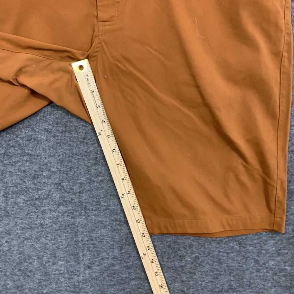 The North Face Beyond The Wall Rock Flashdry XD Shorts Men 38 Orange Hiking Camp